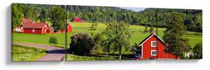 Obraz wsi (170x50 cm)