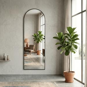 Lustro LINEA CAPSULE 70x50cm Czarny