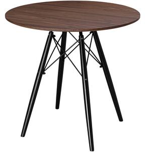 Stolik kawowy EHOKERY Paris Black DTW 80 cm Jesion