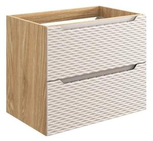 Szafka pod umywalkę OCEAN BEIGE 82-70-2S 70cm dąb olejowany/