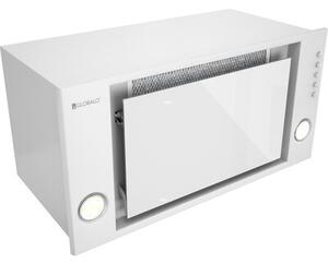 Okap GLOBALO Desolero 60.3 BiaÅy/biaÅe szkÅo 525m3/h 66dB klasa B