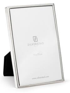 Metalowa ramka stojąca w kolorze srebra z połyskiem 11x16 cm Sweet Memory Pearl – Zilverstad