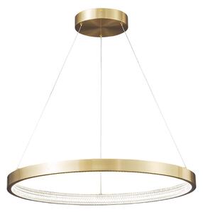 Zing Ring 60 A - żyrandol LED 60cm pierścień złoty mosiądz