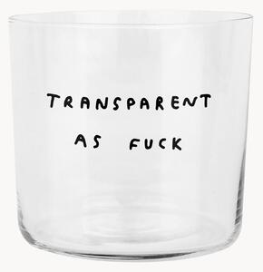 Szklanka Transparent As Fuck