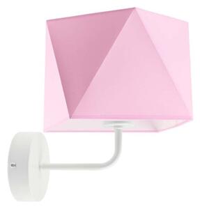 Kinkiet lampa ścienna lampa na ścianę z abażurem diament BURNE