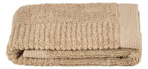 Beżowy bawełniany ręcznik frotte 50x70 cm Classic – Zone