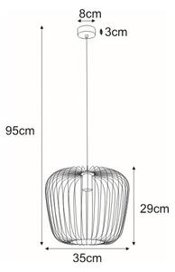 Lampa wisząca K-4101 z serii EDEN