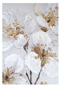 Obraz z ręcznie malowanymi elementami 70x100 cm Petal Glow – Styler