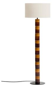 Lampa stojąca z tekstylnym kloszem (wysokość 146 cm) Mavran – Kave Home