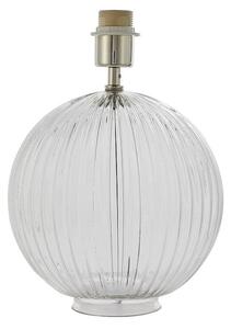 Elegancka szklana lampa stołowa Jemma - przezroczysta