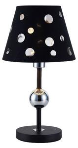Oryginalna lampa stołowa Batley - czarny abażur