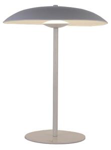 Ledowa lampa stołowa Lund - biała, metalowa