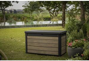 Skrzynia ogrodowa KETER Signature Deco 380L Beżowo-szary