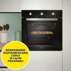 Piekarnik CANDY FCG243N Gazowy Czarny A gaz G20