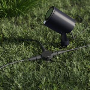 STEINEL Reflektor LED Garden SC, czujnik, antracyt, IP65, RBWW możliwość ściemniania, czarny, aluminium, nowoczesny