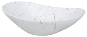 Szafka pod umywalkę OVALIA CREMONA 2S 100cm dąb cremona z umywalką nablatową LENA