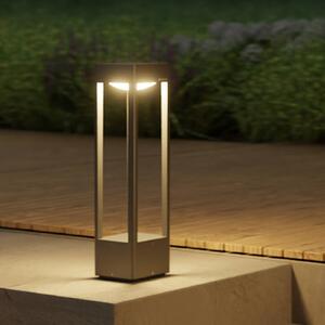 STEINEL Lampa ogrodowa stojąca Stela C510, możliwość ściemniania, czarny, aluminium, nowoczesny