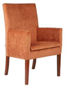 Fotel Milan 100, wygodny, tapicerowany, w szerokiej gamie kolorystycznej, do salonu, do restauracji