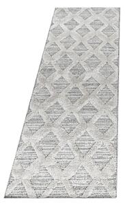 Jasnoszary chodnik 80x250 cm Pisa – Ayyildiz Carpets