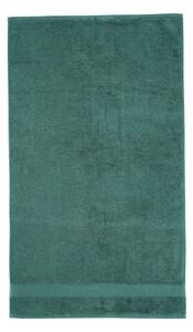 Ciemnozielony bawełniany ręcznik frotte 50x85 cm Anti-Bacterial – Catherine Lansfield