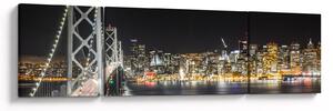 Obraz Brooklyn Bridges i Nowego Jorku (170x50 cm)