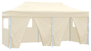 Profesjonalny, składany namiot imprezowy, 4 ściany, 3x6 m, stal
