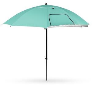 Parasol plażowy NILS CAMP NC17114 2w1 XXL 240 cm Zielony