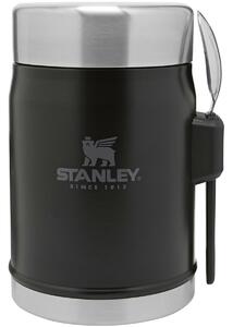 STANLEY Termos obiadowy 400 ml z łyżką/widelcem, czarny matowy