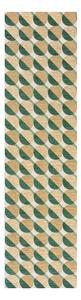Żółto-zielony chodnik 60x230 cm Carlos Circle Geo – Flair Rugs