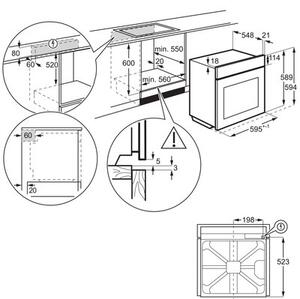 Piekarnik ELECTROLUX EOC8P39WX Elektryczny parowy Stal nierdzewna A+