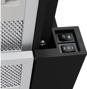 Okap AMICA OTP6243B Czarny 270m3/h 65dB klasa C Automatyczny wÅÄ cznik/wyÅÄ cznik