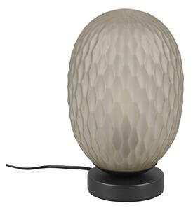 Zielona lampa stołowa ze szklanym kloszem (wysokość 28,5 cm) Facette – Trio