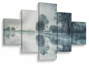Obraz zimowej natury (125x70 cm)