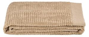 Beżowy bawełniany ręcznik kąpielowy frotte 70x140 cm Classic – Zone