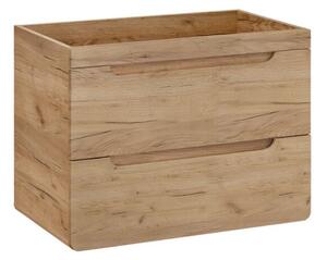 Szafka pod umywalkę wpuszczaną ARUBA CRAFT 821 80 cm dąb craft