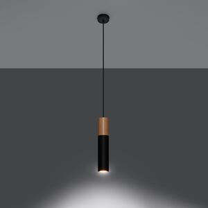 Lampa wisząca PABLO czarna Sollux Lighting