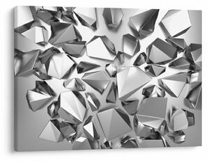 Obraz abstrakcji 3D (70x50 cm)