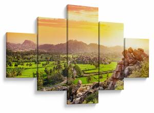 Obraz doliny Hampi w Indiach (125x70 cm)