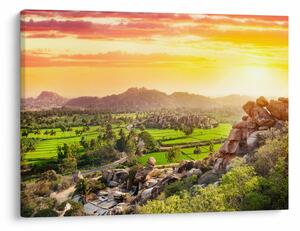 Obraz doliny Hampi w Indiach (70x50 cm)