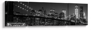 Obraz mostu Brooklyn Bridge w Nowym Jorku (170x50 cm)