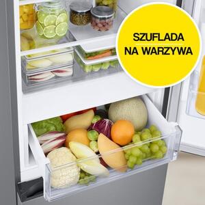 Lodówka SAMSUNG RB38C650EB1 EF AI No Frost 203cm Grafitowa Podajnik wody