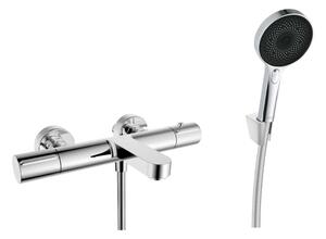 Kielle Oudee - Bateria termostatyczna wannowa z akcesoriami, chrom 10302SNT10