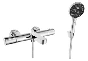 Kielle Oudee - Bateria termostatyczna wannowa z akcesoriami, chrom 10302SNT20