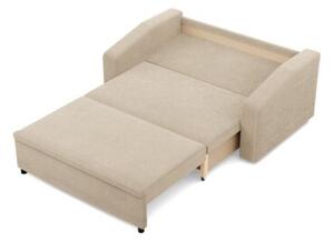 Sofa z funkcjÄ spania, BLOM, sztruks, 148x87x90 cm, beÅ¼owy | TYLETEGOTU