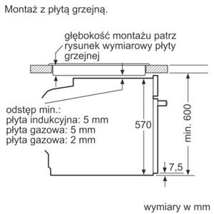 Piekarnik BOSCH HBA554EB3 Seria 4 Elektroniczny Czarny A+