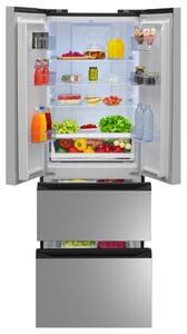 Lodówka AMICA FY3259.3DFBX Side by Side No frost 180.3cm Srebrna
