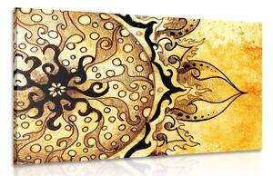 Obraz Mandala z nutką vintage