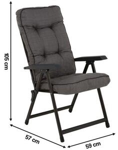 Fotel ogrodowy PATIO Lena H024-07PB
