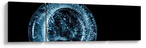Obraz kropli lodu (170x50 cm)