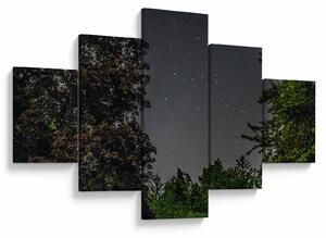 Obraz nocnego nieba (125x70 cm)